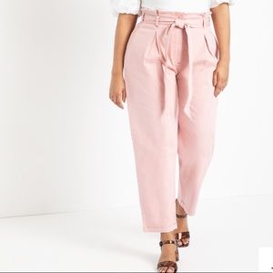 ELOQUII Paperbag Relaxed Jean